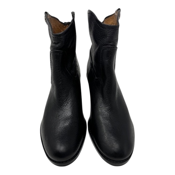 Frye Jolene Short Pull On Black Boot - Picture 5 of 13